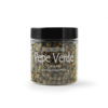 Pepe-verde in barattolo di pet completamente riciclabile in formato da 25grammi-vaso trasparente e tappo nero