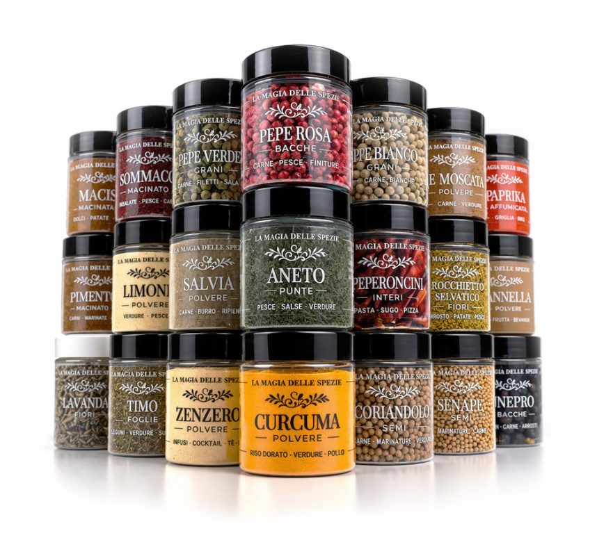 Herbs and Spices jar